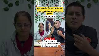 Aparecerán falsos profetas evangeliodeldia semillitasdeeltorito josetoro falsosprofetas [upl. by Ellehciram]