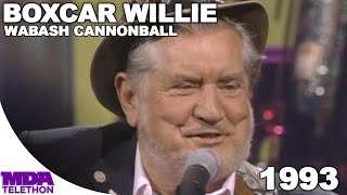 Boxcar Willie  Wabash Cannonball  1993  MDA Telethon [upl. by Sibylle]