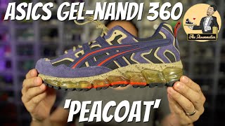 ASICS GELNANDI 360 Peacoat • OnFeet amp Review [upl. by Sivel965]