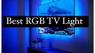 RGB TV BACKLIGHT  Best LED Strip Light  Demo for Use ledlights rgblight tv tvbacklight [upl. by Bren339]