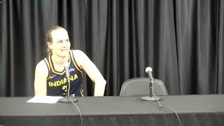 Indiana Fever press conference Kristy Wallace addresses reporters after loss vs Washington Mystics [upl. by Aneras]