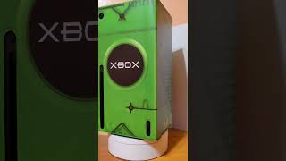 The NEW Crystal Green OG Xbox Smart Wrap From Extreme Consoles For The Xbox Series X [upl. by Dimphia451]