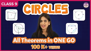 Circles in OneShot All Theorems in ONE GO  Class 9 Chapter 9  Maths  Arsh Ma’am  BYJUS [upl. by Adriana]