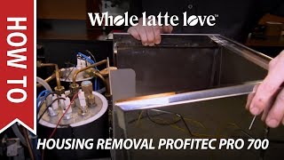 How To Profitec Pro 700 Housing Removal [upl. by Aidiruy]