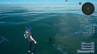 Final Fantasy XV  Galahd 2 Finding Nix the fish FFXV RE ver 130 glitch oob [upl. by Enitram]