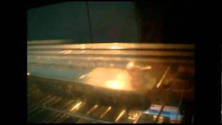 Shrinking plastic in the oven [upl. by Goldie860]