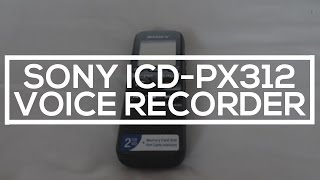 First Look at the Sony ICDPX312 [upl. by Peterec274]