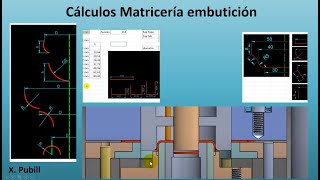 Matricería embutición los cálculos FMC0 M03 [upl. by Nnylasor299]