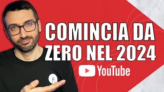 Come aprire un canale YouTube nel 2024 tutti gli step da seguire per avere successo [upl. by Orecul]