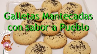 Galletas mantecadas con sabor a pueblo receta tradicional que siempre gusta a qué esperas [upl. by Loris765]