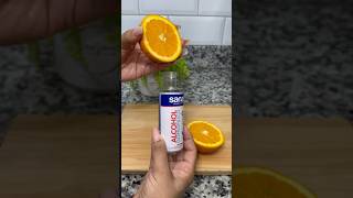 Coloca Un Poco De Naranja en el Alcohol Porque no Supe estoAntes limpieza cleaning shorts [upl. by Mandych]