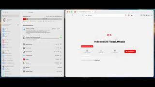 IFA PoC Disk Flooding Attack via IndexedDB by Jose Pino [upl. by Ocire]