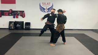 Silat Martial Arts Academy  Satria Fighting Arts Upright amp Ground Flow [upl. by Ahtennek]