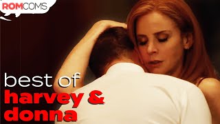 Best of Donna and Harvey  Suits  RomComs [upl. by Attelrak659]