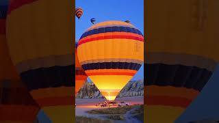 Beautiful Cappadocia Turkey kapadokya cappadocia hotairballoon [upl. by Celinka]