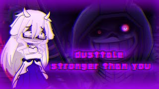 Undertale React To Dusttale Stronger Than You 🇺🇸🇹🇭 [upl. by Nej]