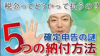 【確定申告】ところで納税ってどうやってするの？納税方法を紹介します【駆け込み！】 [upl. by Itsirk]