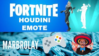 Fortnite  Houdini Emote PS5 PRO Gameplay [upl. by Dranrev445]