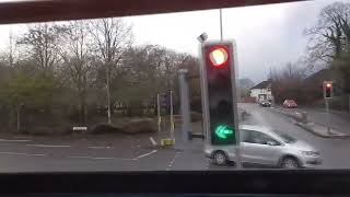 Xmas Day 12 Stagecoach West Number 7 Swindon to Highworth Wiltshire 12122023 [upl. by Harlamert]