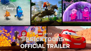 LEGO Pixar Bricktoons  Official Trailer  Disney [upl. by Naegem]