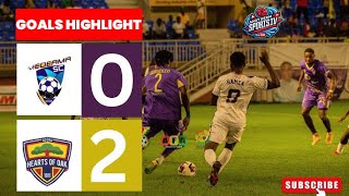 Accra Hearts of Oak SC vs Medeama SC  Goals by Kwabena amp Mawuli  20 Victory Highlights [upl. by Belia]