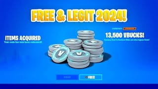 how to FREE VBUCKS GLITCH NOT PATCHED 2024  Fortnite Chapter 5 Season 2 [upl. by Rather]