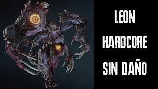 G Fase 3  Hardcore  Sin Daño Leon Resident Evil 2 Remake [upl. by Mandeville]