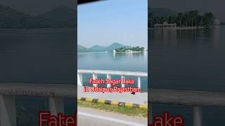 Rajasthan Tour Fatehi Sagar Lake in Udaipur [upl. by Moreland661]