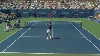 Federer vs Stepanek US OPEN 2008 [upl. by Giacamo]