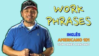 FRASES UTILES para el TRABAJO en inglés Comunícate mejor en inglés [upl. by Ener]