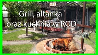 Grill altanka oraz kuchnia w ROD  INSPIRACJE OGRODOWE [upl. by Edmanda478]