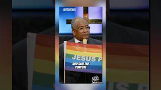 Bishop Wooden responds to questions about Jesus Pride flag  Link to full clip [upl. by Blakelee253]