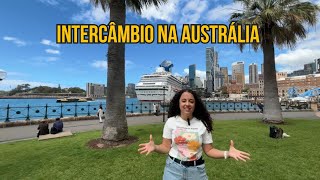 INTERCÂMBIO  CURSO DE INGLÊS  ESTUDANDO FORA  SYDNEY [upl. by Jacy]