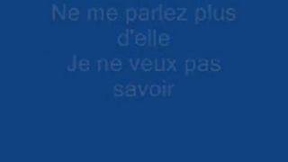 garou  ne me parlez plus delle  parole [upl. by Snoddy602]