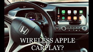 Wireless Apple Carplay on Honda Civic 20062011  Full Install [upl. by Frodin927]