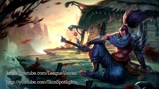 Yasuo Voice  English  League of Legends [upl. by Anehc]