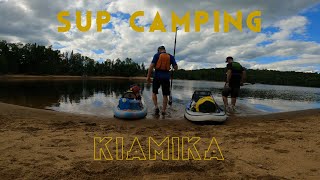 SUP camping Kiamika [upl. by Eirrehs]