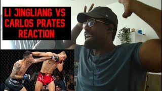 Li Jingliang vs Carlos Prates REACTION  UFC 305 [upl. by Oek]