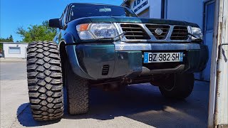 Nissan Patrol Y61 ZD30 Stock vs Modified Off Road in Mud [upl. by Nyved]