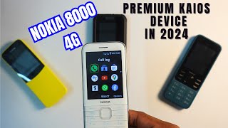 Nokia 8000 4G in 2024  Premium Kai OS Experience [upl. by Eytteb]