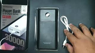 Unboxing  PINENG PN899PD 30000mAh QC 30 [upl. by Aicnelav]