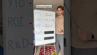 Advanced acronyms englishlesson englishteacher learnenglish englishtips ingles 英語 ESL [upl. by Ardnaik]