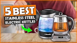 5 Best Stainless Steel Electric Kettles  How to Choose The Best Stainless Steel Electric Kettle [upl. by Dowell556]