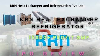 KRN Heat Exchanger IPO Review in Telugu  KRN Heat Exchanger IPO Apply Or Avoid [upl. by Anelam35]