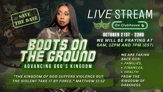 Boots on the ground Day 2 6am est day 2 Joshua 13 possess your land [upl. by Razec]