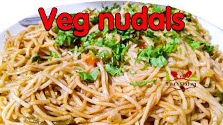 veg nudal recipe simple  hinals kitchen [upl. by Berlin679]