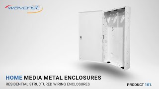 Wavenet Home Media Enclosures with Hinged Door  Product 101 [upl. by Georgy]