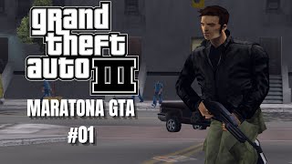 MARATONA GTA  GRAND THEFT AUTO 3 01  RECOMENÇANDO A MARATONA [upl. by Spitzer]