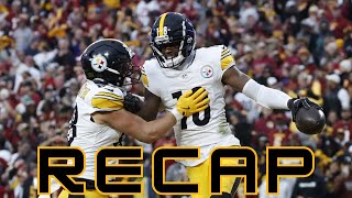 Steelers  Commanders Recap [upl. by Cornelie29]