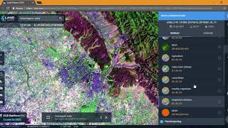 Perform NDVI Analysis using EOS  From any Browser Application [upl. by Clotilde]